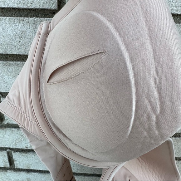 ThirdLove 24/7 Classic Contour Plunge Bra Nude Mesh Underwire - Picture 8 of 10